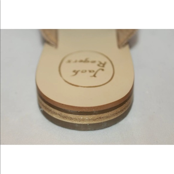 New! Jack Rogers cork embroidered slide sandals - Picture 7 of 8